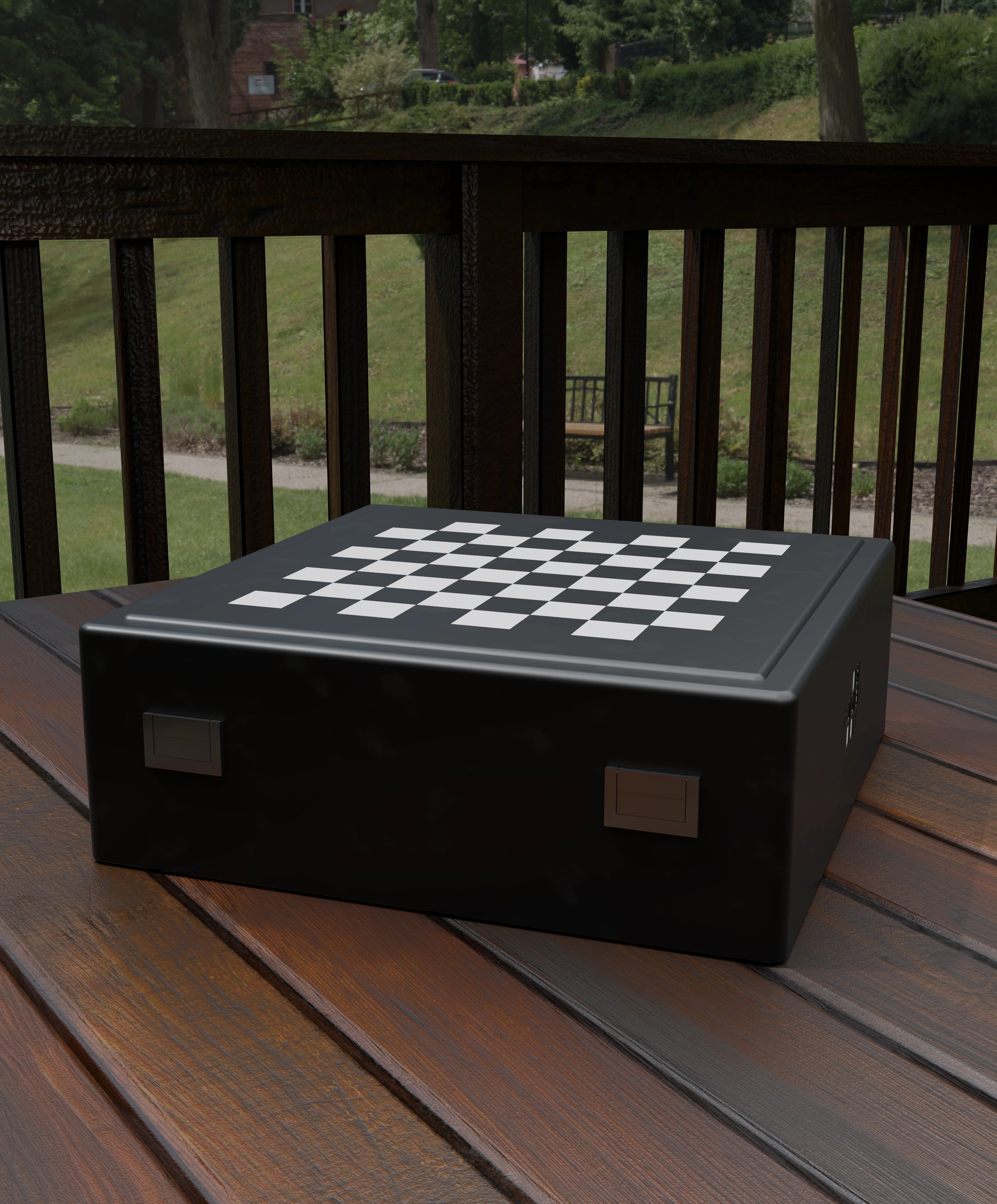 Game set in an outdoor setting